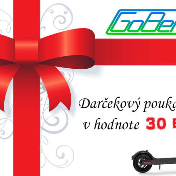 Darčekový poukaz 30 EUR