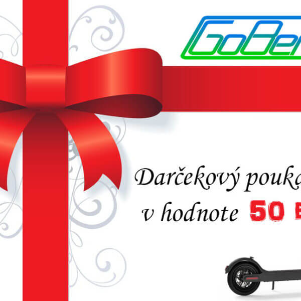 Darčekový poukaz 50 EUR